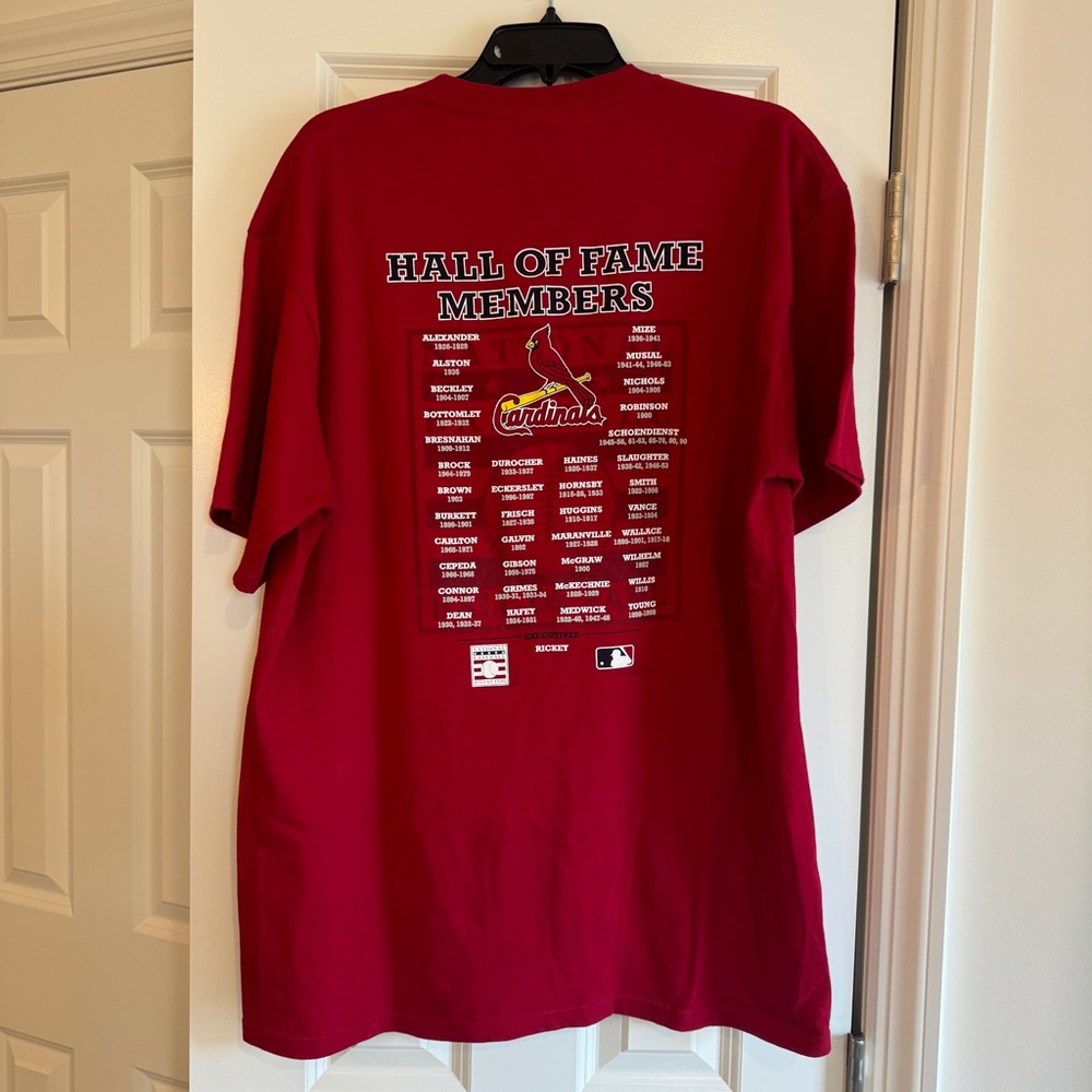 Gear For Sports MLB St. Louis Cardinals Hall of Fame Members T-Shirt